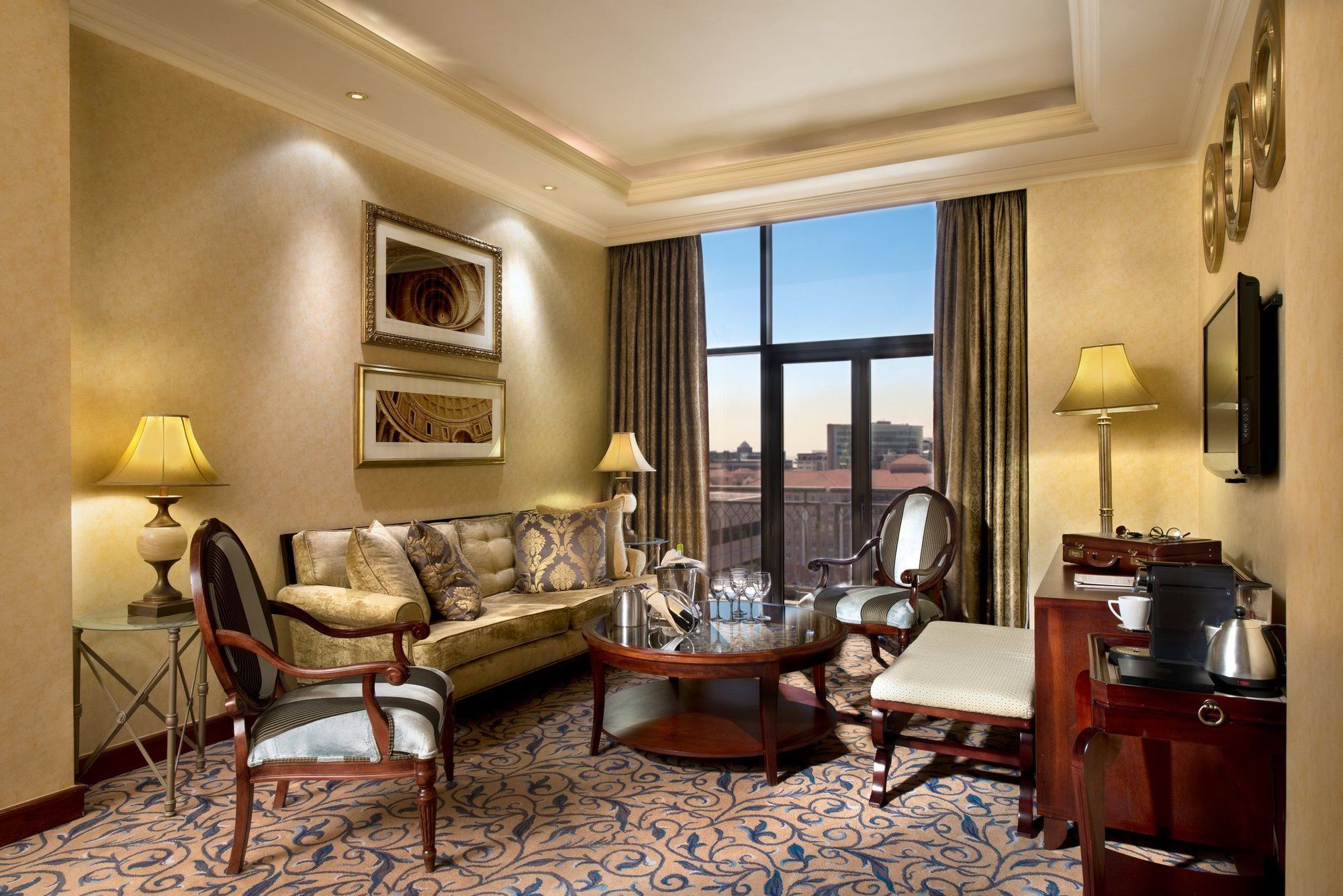 The Michelangelo Hotel Sandton Exterior photo